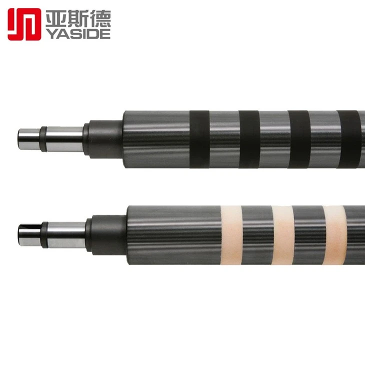 Post Press Folding Machine Roller CNC Machining Processing Spare Parts